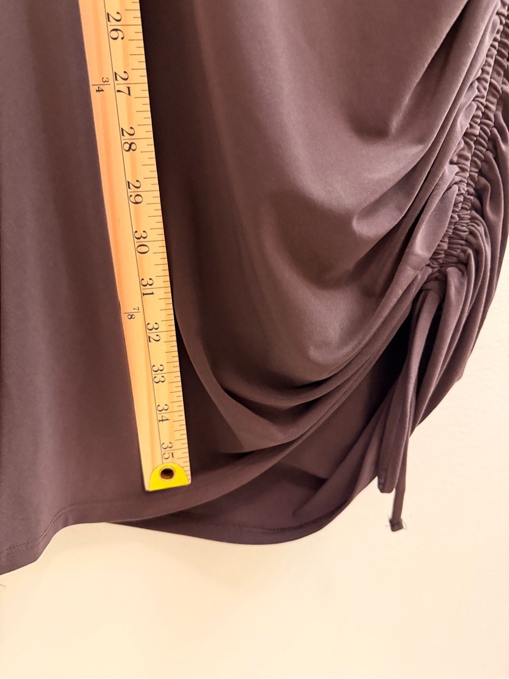 Express Brown Ruched
Side Tank Dress Size XS - Picture 6 of 9